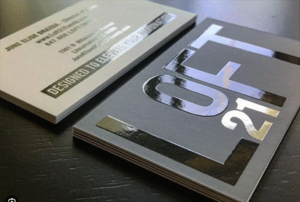 Rounded Corner Spot UV Matt Lamination 400gsm